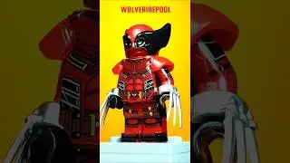 Lego Deadpool and Wolverine Variants Unofficial Minifigures