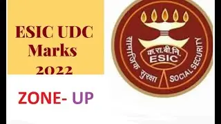 My ESIC UDC pre result