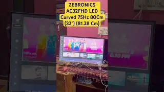 ZEBRONICS AC32FHD LED Curved 75Hz 80Cm (32