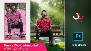 PHOTOSHOP MANIPULATION TUTORIAL in 20 Minutes | UCREATIONZ 2017 | UNNIKRISHNAN KJ