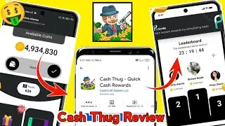 🔥Cash Thug App Review | Cash Thug App |Google Play Redeem Code Application 