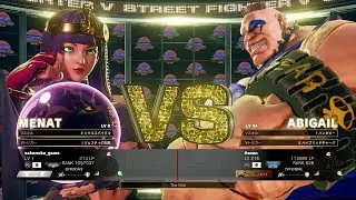 SFV CE Sako (Menat) vs Itazan (Abigail) FT3