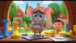 The Mouse Who Built a Rocket | Best Nursery Rhymes and Kids Songs