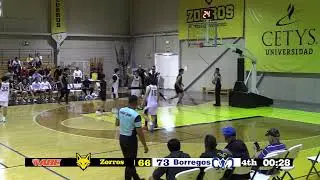 CETYS vs TEC MTY, Liga ABE DI Varonil