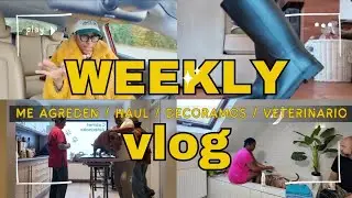 Vlog regreso a la rutina/ Haul/ me AGREDEN/ Veterinario/ restaurante/ decoramos una boda y M&aacute;s