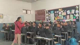 Night || Class-3 English || Santoor || Poem Recitation #school #english #englishlearning #democlass