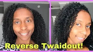 🤔A Reverse Twaidout? ft. ORS Curls Unleashed Cocoa & Shea Butter Leave-In & Style Creme!