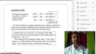 Aminium Salts and Quaternary Ammonium Salts