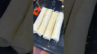 Air Fryer Mozzerella Sticks #snack #foodvideo #reel# #eggroll #airfryer #airfryerrecipe #appetizer