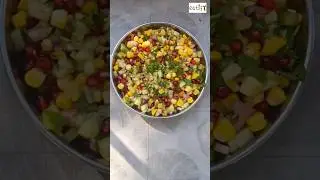A Simple Corn Salad #shortsfeed #shorts #nocookingrecipes #healthylifestyle #shortsvideo #recipe