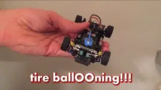 MiniZ EXTREME tire ballooning