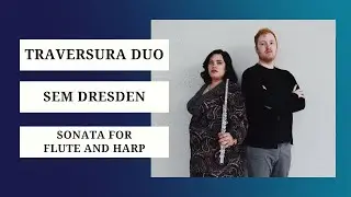 TraverSura Duo | Sonata for flute and harp by Sem Dresden