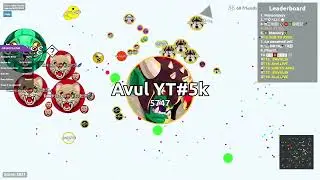 AGAR.IO SERVER TAKEOVER WITH BOTS #1012 || OP-BOTS.COM