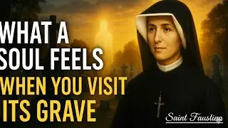 Saint Faustina Reveals What Souls Feel When You Visit Their Graves