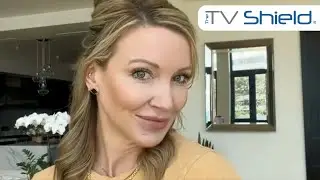 Actress Katie Cassidy and The TV Shield Outdoor TV Enclosure
