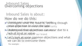 Inbound Sales Training (Call Centre)