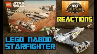 LEGO Naboo Starfighter Build and NXT Gold Rush Reactions