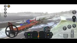 Helicopter dilevery in show fall part-03 ,indian truck simulator game #viralgaming #trending #trend 