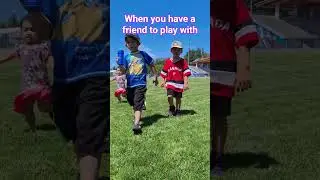 Kids are enjoying the summer on Canada Day  #kidsfun #canada #shorts