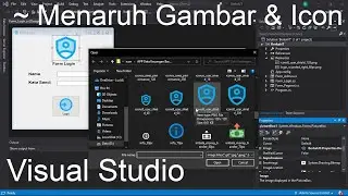 #BIT_Tutorial6 ~ Cara Menaruh gambar dan Mengganti Icon Form di Visual Studio