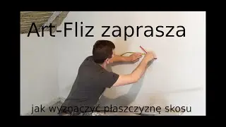 Jak wyznaczyć płaszczyznę skosu, zabudowa poddasza- prosty sposób #artfliz