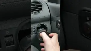 How to Replace the Headlight Switch Module in a VW Caddy 🔦 #shorts