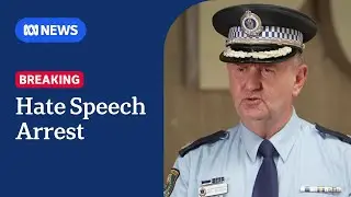Man arrested over alleged hate speech at March for Australia rally in Sydney | ABC NEWS