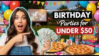 10 Birthday Party Ideas That Look EXPENSIVE But Are Actually SO Cheap!
