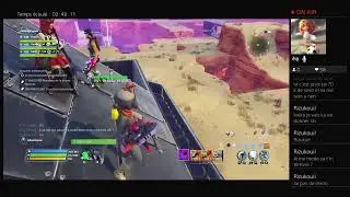 LIVE FORTNITE SAUVER LE MONDE JE BUILD ENDURANCE MORN LA VALL&Eacute;E &eacute;clair 132