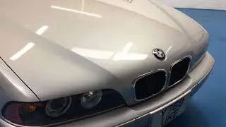 JUST GERMAN: FOR SALE, Left Hand Drive BMW e39 5 Series 525i Auto. Walk Around Video Advert Ad. LHD