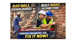 Foreign Qualified Engineers Visit | Construction Quality Inspection | Heba Developers