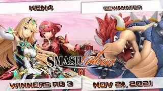 Ken4 (Mythra) vs. Cewanator (Bowser) - Winners Rd 3 - Smashkatoon 61