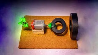 free energy generator with magnet | Live Project | Create Tech Ideas