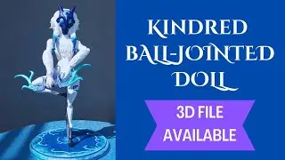 Kindred BJD doll Model (3D PRINT) || LINK IN DESCRIPTION