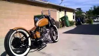 1969 Triumph Bobber T100 (Knuckle-dragger)