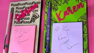 Custom sticky note pads w/CO2 and fiber laser engraving 