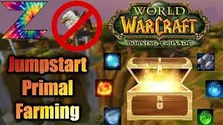 PRIMAL FARM - TBC Elemental Plateau No Mount Access