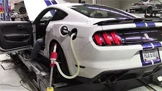 Сколько лошадиных сил может развить Mustang GT350 на топливе E85 Flexfuel?