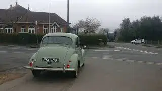 Driving the Morris minor 1000
