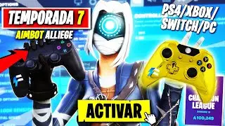 La MEJOR SENSIBILIDAD De Alliege AIMBOT en FORTNITE TEMPORADA 7 CONFIGURACI&Oacute;N MANDO PS4/XBOX ALLIEGE