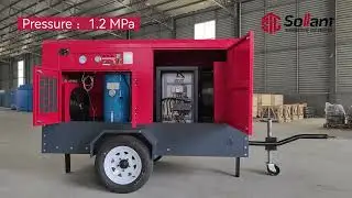 On-the-Go Compressed Air Solutions for Mining - Sollant Air Compressor