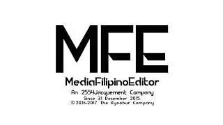 MediaFilipinoEditor Modern Deco Logo (18.08.2017)