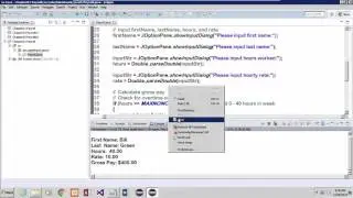 152-143 Java Chapter03 - Payroll Program