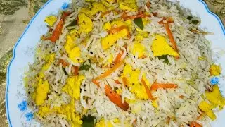 Egg Fried rice Recipe | For beginers #chinese #eggfriedricerecipe #ricerecipe #mixvegetablerice #egg