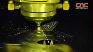 AMADA - FLCP 2515 Fiber laser and punching machine @ EuroBLECH Hannover 2012 [ENG]