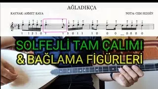 AĞLADIKÇA #solfej süslemeli