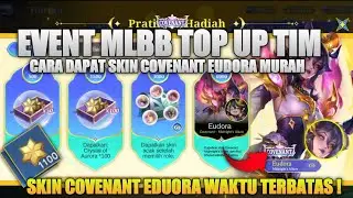 MIDNIGHT'S ALLURE!! CARA DAPAT SKIN EUDORA COVENANT MURAH EVENT TOP UP TIM MOBILE LEGENDS TERBARU