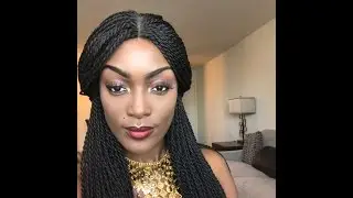 Senegalese twist braid wig/ wig review