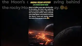 Astronauts say moon might be made out of mysterious Magma Ocean #mystery, #Magma, #MagmaOcean 🗻🌋