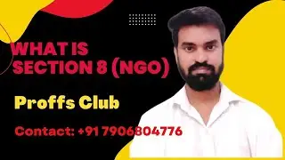 what is section 8 company?Types of NGOs ! Different types of NGOs! Ngo registration types!